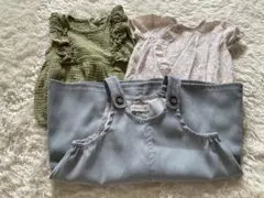 ベビー服　女の子　夏用　ロンパース60 ワンピース80 まとめ売りのサムネイル