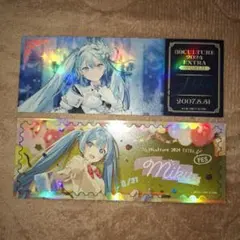 39Culture トレーディングレーザーチケット 初音ミク