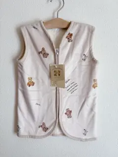 新品 ミニスリーパー 35×50 くま柄