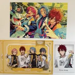 あんスタ　10周年展示会特典　GiGO箔押しユニットポストカード　Crazy:B