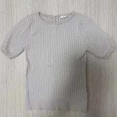 美品♡index パール付きニットトップス