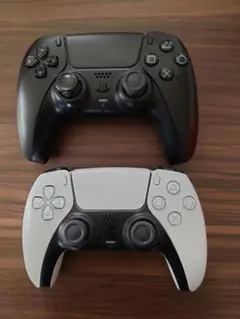 SONY デュアルセンスコントローラー ホワイトとブラックジャンク