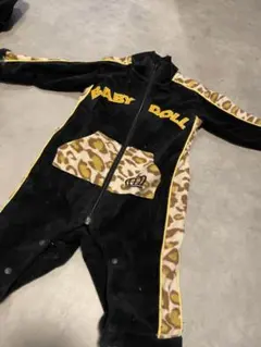 BABY DOLL レオパードロンパース 70