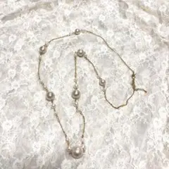 コットンパール ネックレス 美品