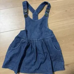デニム サロペットワンピース 95cm