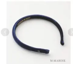アレクサンドルドゥパリ カチューシャ ブルー 青 Marine サテンのサムネイル