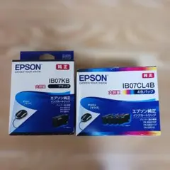 EPSON 純正インクカートリッジ IB07CL4B 2箱セット - メルカリ