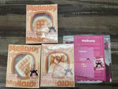 Mellojoy メロジョイ　クリームワッフル(スクエア・まる・さんかく) 3種