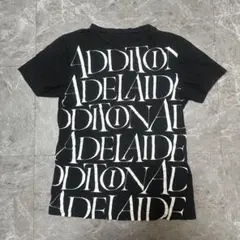 ADDITION ADELAIDE プリントTシャツ Mサイズ ブラック g23
