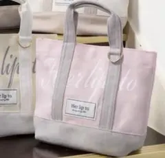 herlipto ルミネ新宿 ピンク HLT Canvas Mini Tote - メルカリ