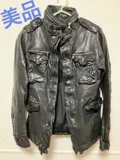 【美品】junhashimoto LET018レザージャケット