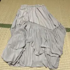 heather ベージュフレアスカート