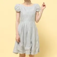 【送料込み】グレー☆結婚式☆パーティ☆ドレス☆灰色