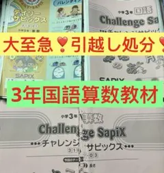 ㉑な サピックス SAPIX 3年 国語 算数 ディリーサピックス - メルカリ