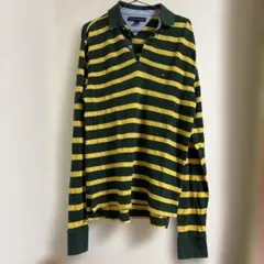 TOMMY HILFIGER 長袖ポロシャツ S