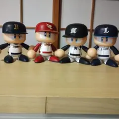 パワプロくん　4体セット　バファローズ　ライオンズ　イーグルス　マリーンズ