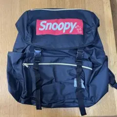 【新品・未使用】Snoopy PEANUTS リュック・バックパック 黒