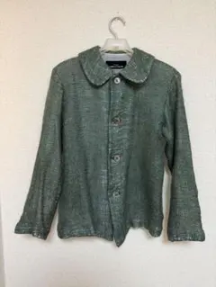 tricot COMME des GARCONS グリーン　ニット　カーディガンのサムネイル