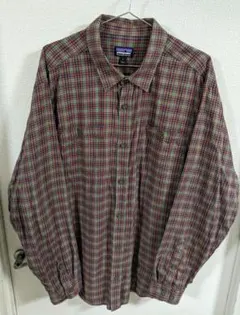 パタゴニアオーガニックコットンシャツ　サイズL　希少のサムネイル