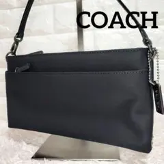 極美品 COACH コーチ ワンショルダーハンドバッグ アクセサリーポーチ