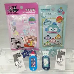 サンリオキャラクターズ　ネームタグ　　巾着　ポーチ