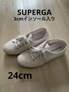 SUPERGA 2750 COTU CLASSIC ホワイト37 厚底インソールのサムネイル