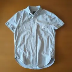 Abercrombie & Fitch 半袖シャツ S ライトブルー