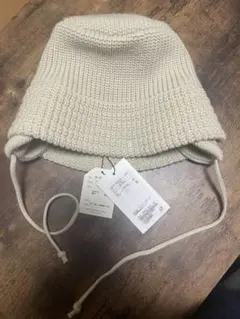 RACAL ラカル ニット バケットハット オフホワイト 定価7,700円