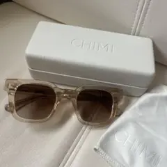CHIMI サングラス ベージュ　04