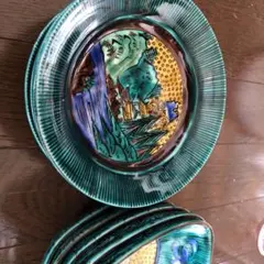 色絵 陶器 皿 小鉢 セット 伝統工芸 - メルカリ