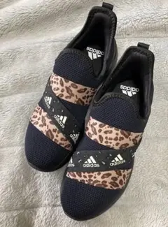 【新品未使用】24.5cm アディダス ピュアモーション アダプト ヒョウ柄