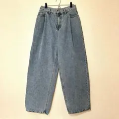 キャナルジーン choice_cnl デニムワイドパンツ　タック オーバーサイズのサムネイル