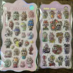 【新品未開封】ラブブ　BONBON DROPシール 3Dリリーフステッカー