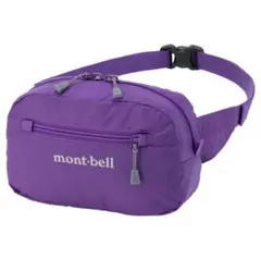 mont-bell ウエストポーチ パープル - メルカリ