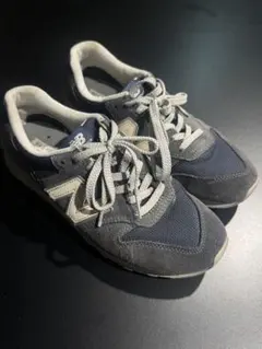 New Balance 996 グレー/ネイビー スニーカー