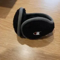 Champion 黒 イヤーマフ フリース