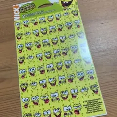 スポンジボブ　ステッカー　２シート