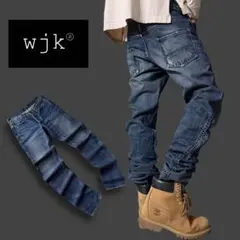日本製 wjk Banana Selvage 3D Denim 立体裁断 赤耳