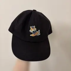 MAISON KITSUNE キャップ 渋谷龍太 ブラック - メルカリ