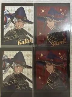 ツイステ ツイステッドワンダーランド ぱしゃこれ カリム　ジャミル　箔押し