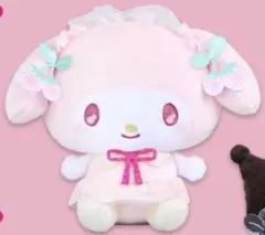 【写真多数】マイメロディ しろいちごくろいちごBIGぬいぐるみサンリオ