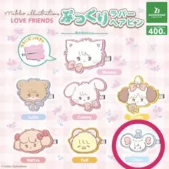 mikko illustrations ぷっくりラバーヘアピン Chuu チュー