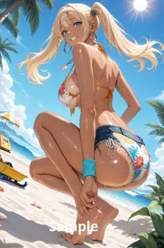 AI アート イラスト A4ポスター 【A0160】