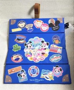 ディズニー　スプリングヴォヤッジ　ポータブルクッション　ミッキー　ダッフィー
