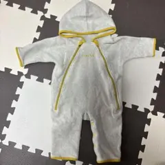 mont-bell フード付きベビーアウター　フリース　ロンパース 50-70