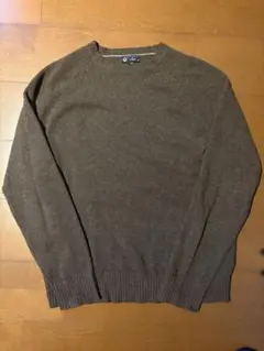 パタゴニア クルーネックウールニット Lサイズ ベージュ 定番 秋冬 
