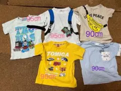 半袖Tシャツ90、95㎝　5枚