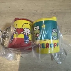 サンリオ　コインシリンダー　ケロッピ、パティ＆ジミー2個セット