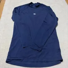 Mizuno 長袖アンダーシャツ ネイビー 160