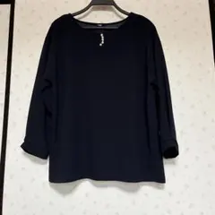 f*r様 早い者勝ち‼️ レディース ネイビー 紺 トップス ブラウス 3L 即